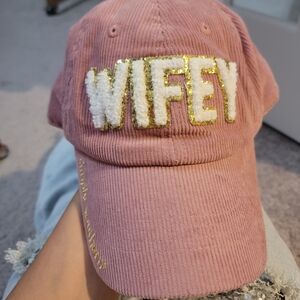 Simply Southern Blush Corduroy Wifey Hat